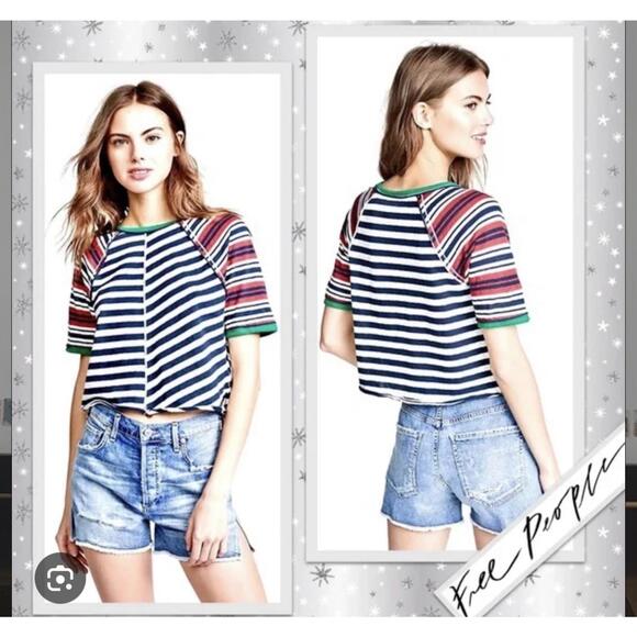 We The Free Tops - We the free striped tee